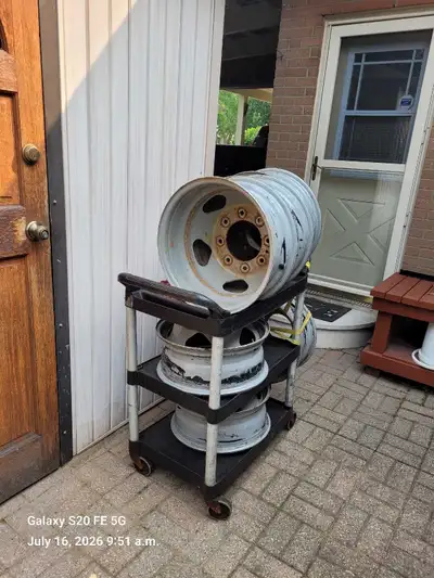 519 5908372 Other than the llite surface rust the rims are in great condition