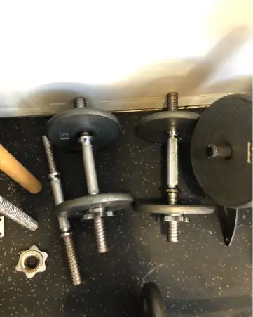 Barbell/Dumbell set ($600 obo) in Exercise Equipment in Vancouver - Image 3