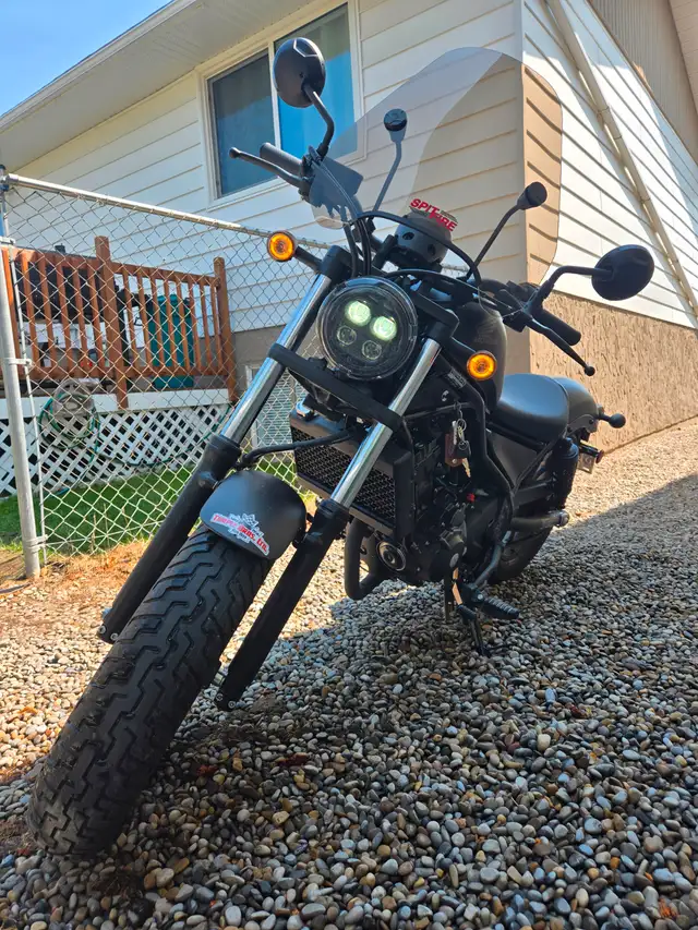 2022 honda rebel 300 in Street, Cruisers & Choppers in Red Deer - Image 5
