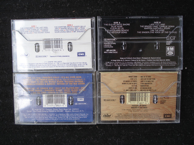 4 Stompin' Tom Connors audio cassettes in CDs, DVDs & Blu-ray in Charlottetown - Image 2