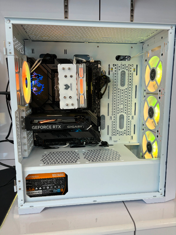 14th Gen Gaming PC Intel i5-14600KF RTX 4060 with Windows 11 OS in Desktop Computers in Saskatoon - Image 2