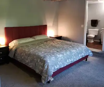 These apartment are fully furnished with all the comforts of home. The 3 bedrooms suites have a King...