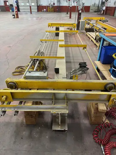 Pont roulant, pas de palan - Overhead crane, no hoist, View more