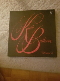 Kuerti Beethoven Vinyl LP Volume 3 Record.