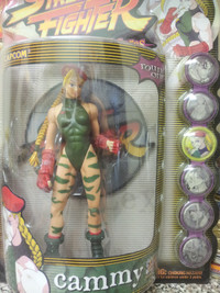 ⭐️⭐️⭐️ Street Fighter - Cammy - Action Figure BNIB ⭐️⭐️⭐️