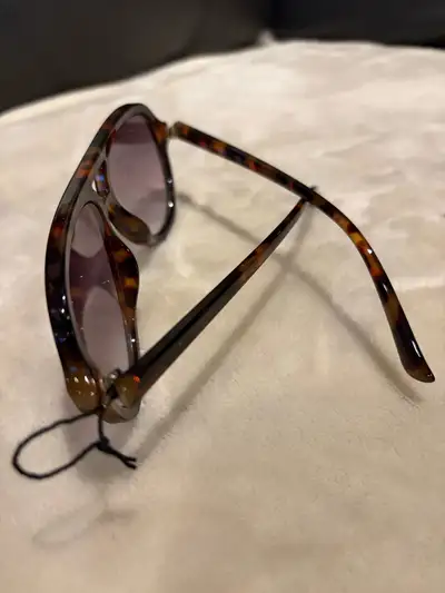 Tortoise Aviator Quo Sunglasses  - Brand New, View more