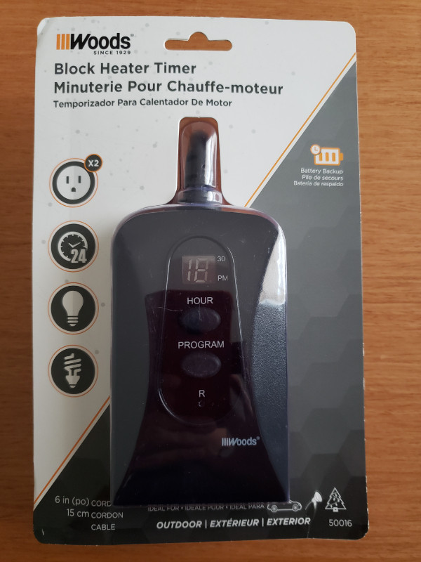 Outdoor/Indoor Digital Timer - New In Package in Outdoor Lighting in Sault Ste. Marie