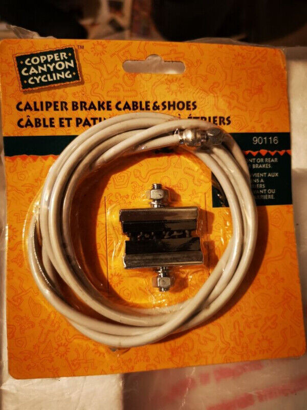 CALIPER BREAK CABLE AND SHOES.  $10 BRAND NEW ORIGINAL PACKAGING in Clothing, Shoes & Accessories in Mississauga / Peel Region