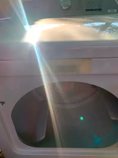 New gas dryer Maytag steam, View more