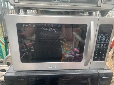 Stainless Steel Sanyo Microwave, View more