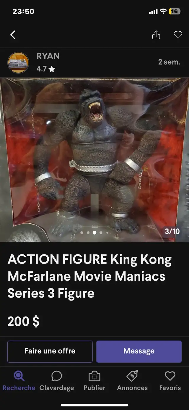 king kong McFarlane 64407492471298122