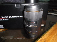 Sigma 105mm F2.8 EX DG OS HSM Macro Lens for Nikon SLR Camera