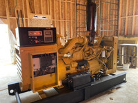 225 KW Caterpillar 3306 Diesel Generator Set, 140 hrs.