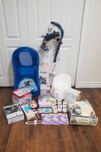 Baby items. shower, secure, feeding ...all for only $180