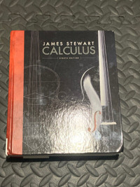 Text Book; James Stewart Calculus - 8 th edition