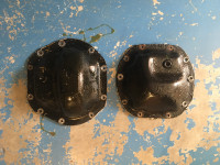Differential covers, front Dana 30 & rear Dana 44