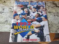 Toronto Blue Jays 1992 World Champions Magazine