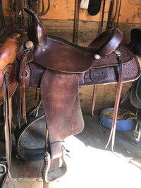 Western Rawhide Saddle in excellent condition 