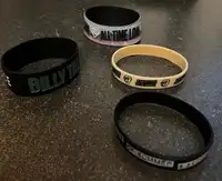 5SOS / All Time Low Wristbands