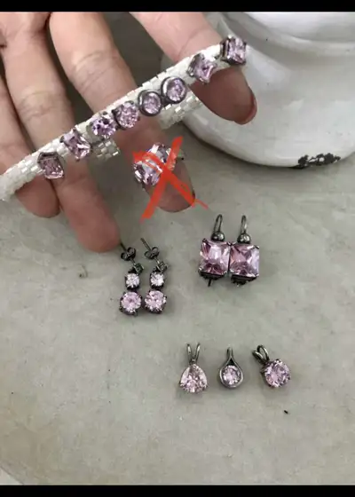 Pink diamond jewelry , View more