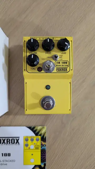 Foxrox FR-100 Dual Overdrive Pedal, View more