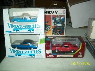 1/43 Diecast Model Cars. Thunderbird, Camaro, View more