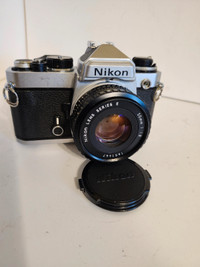 Vintage Nikon FE (CLA'd) Film Camera