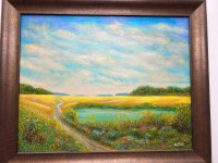 Country landscape-original painting