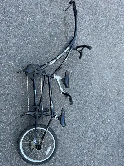 RARE Giraffe double demi-velo Trail-A-Bike Tandem Bicycle, View more