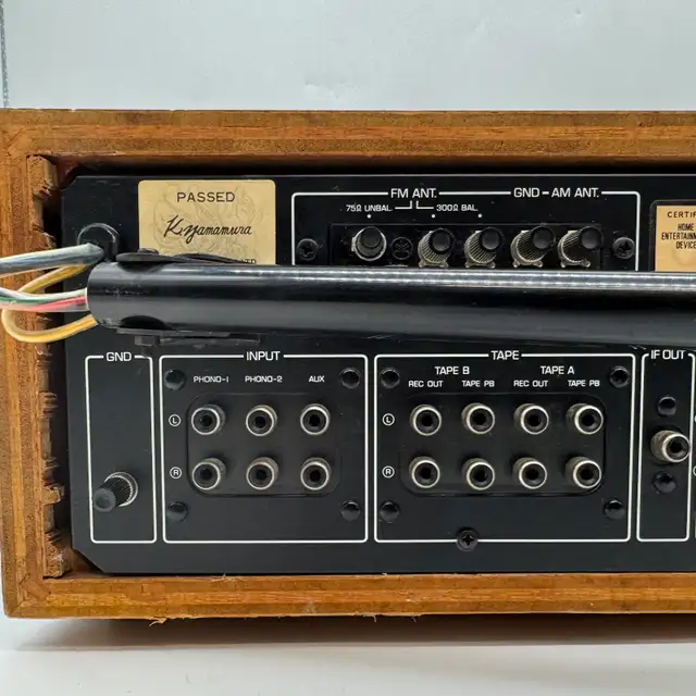 Vintage Yamaha CR-600 Natural Sound Stereo Receiver Tested Japan in Stereo Systems & Home Theatre in City of Toronto - Image 11