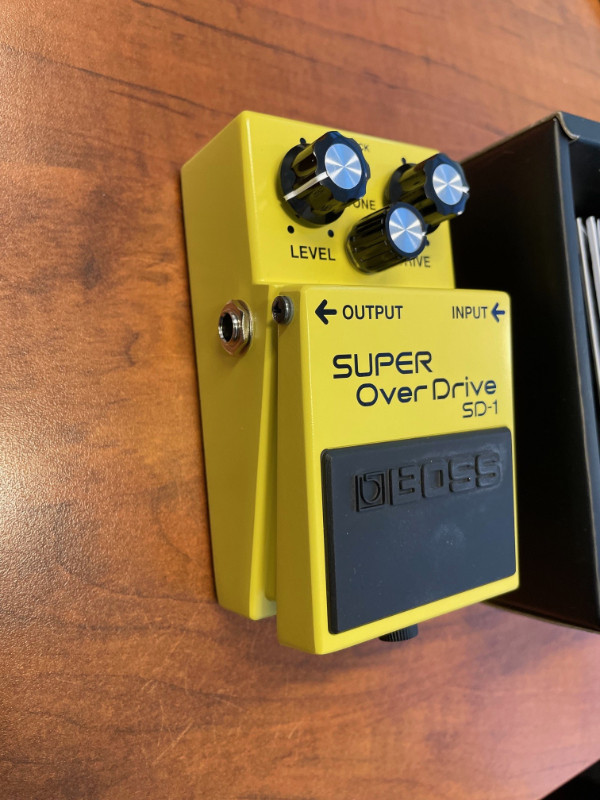 BOSS SD1 SUPER OVERDRIVE PEDAL **NEW** in Amps & Pedals in Moncton - Image 2