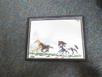 framed appaloosa mirror (9x12)