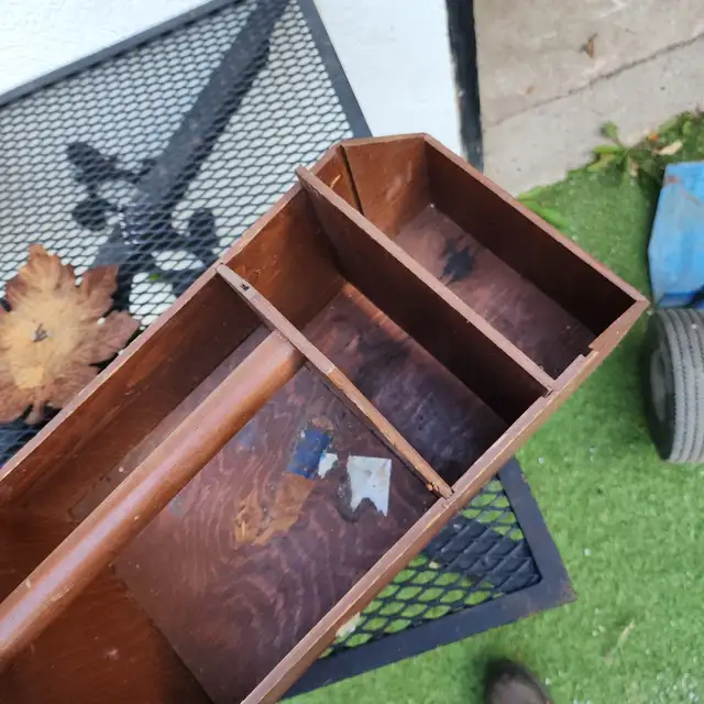 wooden toolbox with bottom drawer lightweight in Tool Storage & Benches in Oakville / Halton Region - Image 3