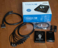 MOTU Track 16 Audio Interface with Breakout Box - Like New!