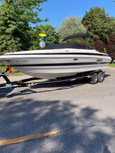 Année 2006, toujours entreposé à l’intérieur, moteur 496 mag, 8.L, 380 hp, sièges et banquettes impe...