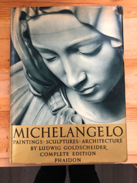 MICHELANGELO : LIVRE SUR L’ŒUVRE DE MICHEL-ANGE