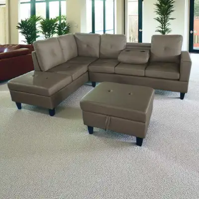 Trendy Sectional Sofa - Free Delivery & COD, View more
