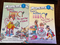 Fancy Nancy level 1  books