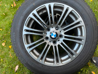 BMW X3 Winter Tires on Rims