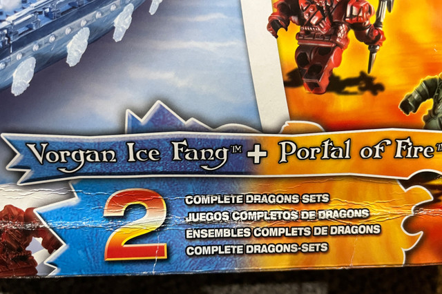 Mega Bloks Fire Ice Dragons Battle Chest. in Arts & Collectibles in Mississauga / Peel Region - Image 4