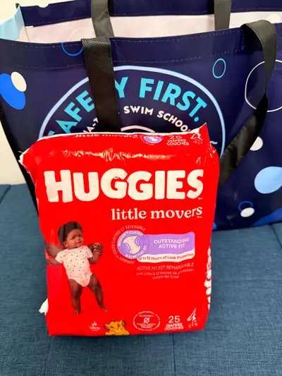 Brand new size 3 Huggies diapers., View more