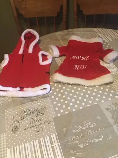 manteau et chandail pour petit chien ( 7 lbs à 12 lbs) 10$ chaqu, View more