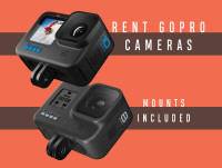 Rent GoPro 10 Cameras w/Mounts Included - Go Pro