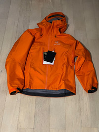 Alpha SV Jacket Men Size M Phenom Orange