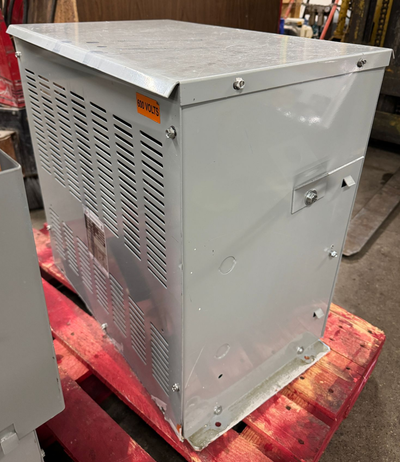 JVC 75 kVA 3-Phase Transformer 600V–230V DR3-75C-27C Used, in good working condition. Suitable for c...