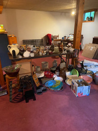 Moving sale lots of goodies