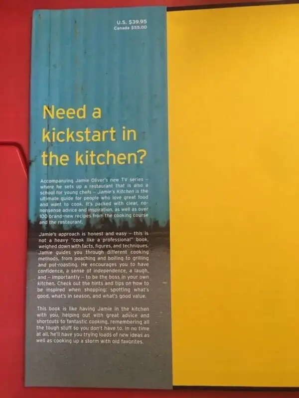 Jamie Oliver - Jamie’s Kitchen (Autographed book) in Non-fiction in Mississauga / Peel Region - Image 3