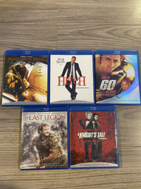 Various DVD’s and Blue Ray Movies