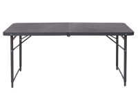 Flash Furniture Bi-Fold Dark  Bi-Fold Dark Grey Folding Table