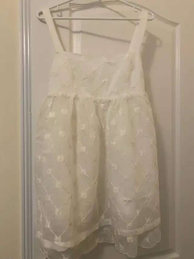 Storia white babydoll dress63654761381763120